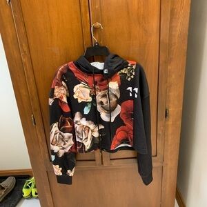 Fresh Hoods crop hoodie SM L-18 in 21 in pit